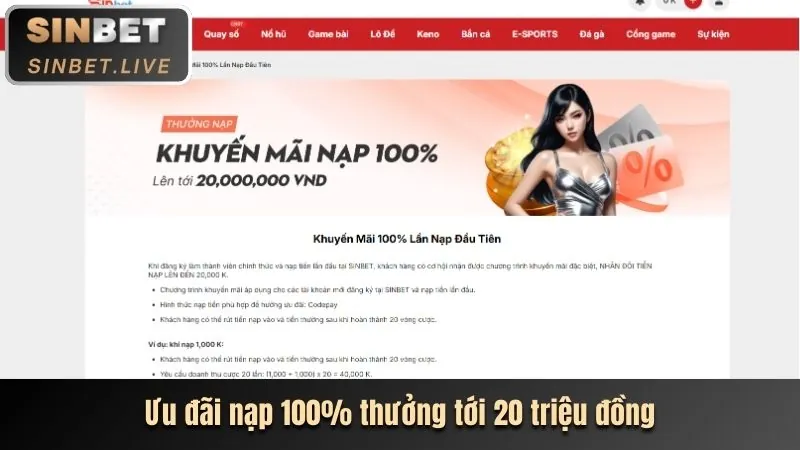 Ưu đãi đăng ký người dùng mới e2bet